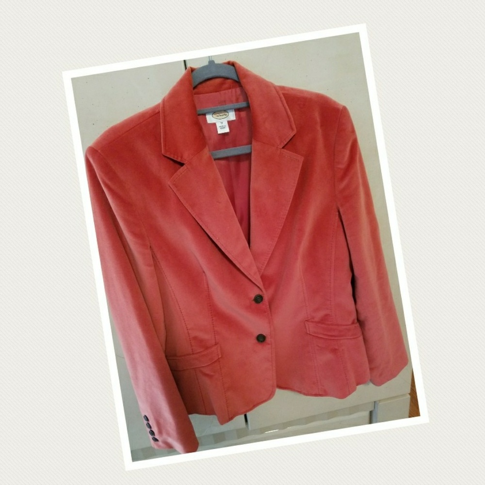 Talbots Orange Blazer/Topcoat